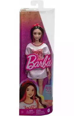 Mattel Lalka Barbie Fashionistas Sukienka opalizujące kropki HRH12