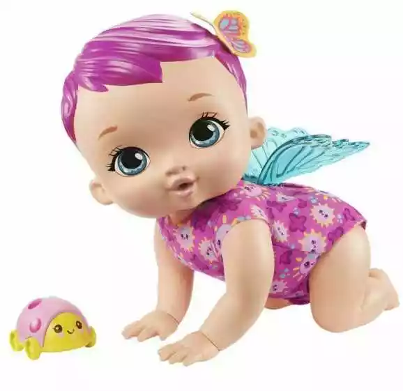 Mattel My Garden Baby Raczkujący bobasek motylek