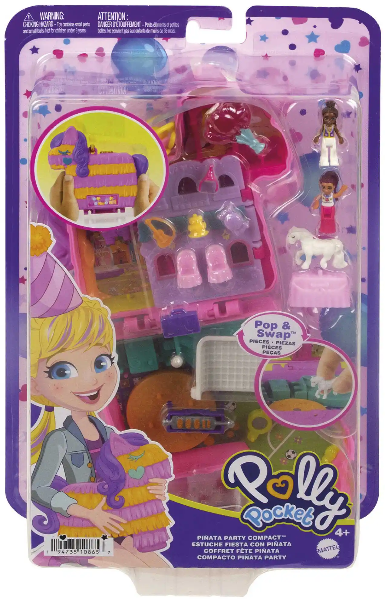 Mattel Polly Pocket Imprezowa piniata świat Polly Pocket HKV32