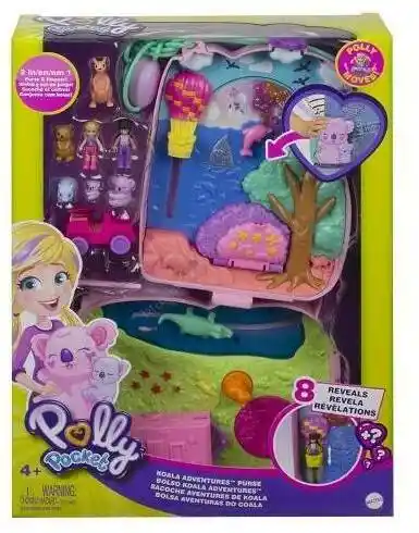 Mattel Polly Pocket Torebka Koala Zestaw Kompaktowy GXC95