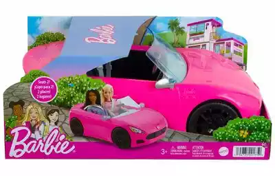 Mattel Samochód Barbie Kabriolet HBT92