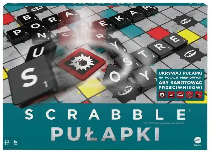 Mattel SCRABBLE PUŁAPKI