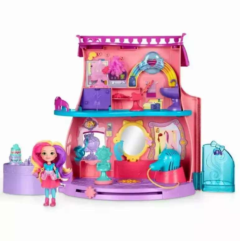 Mattel Sunny Day Salon Piękności z dźwiękiem Lalka Sunny I Akcesoria GKT65