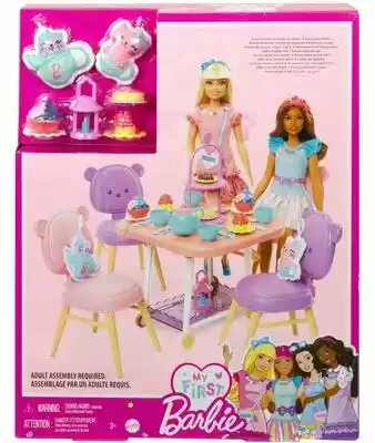 Mattel Zestaw akcesoriów Barbie Moja pierwsza Barbie Podwieczorek HMM65