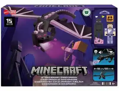 Mattel Zestaw figurek Minecraft Smok Kresu 15 rocznica HTN25