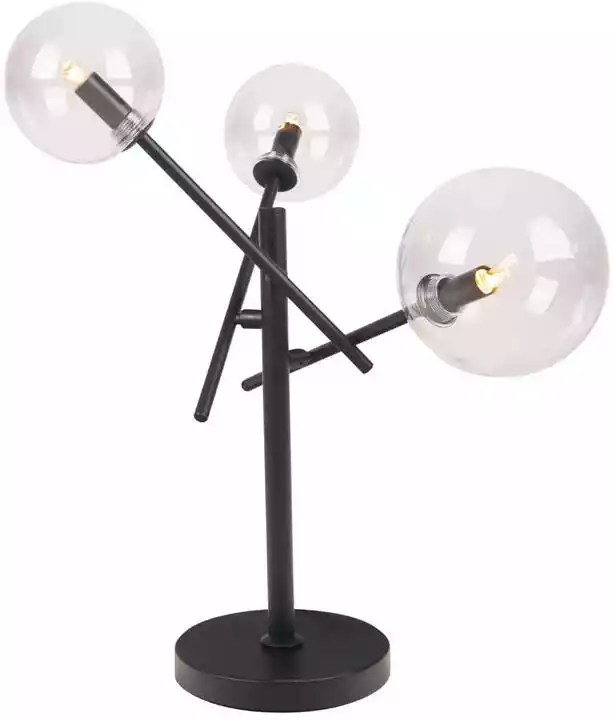 MaxLight Lampa stołowa czarna LOLLIPOP BK T0043