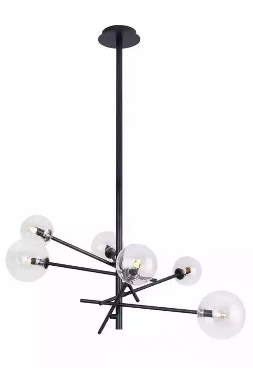 MaxLight Lampa wisząca czarna LOLLIPOP BK P0395