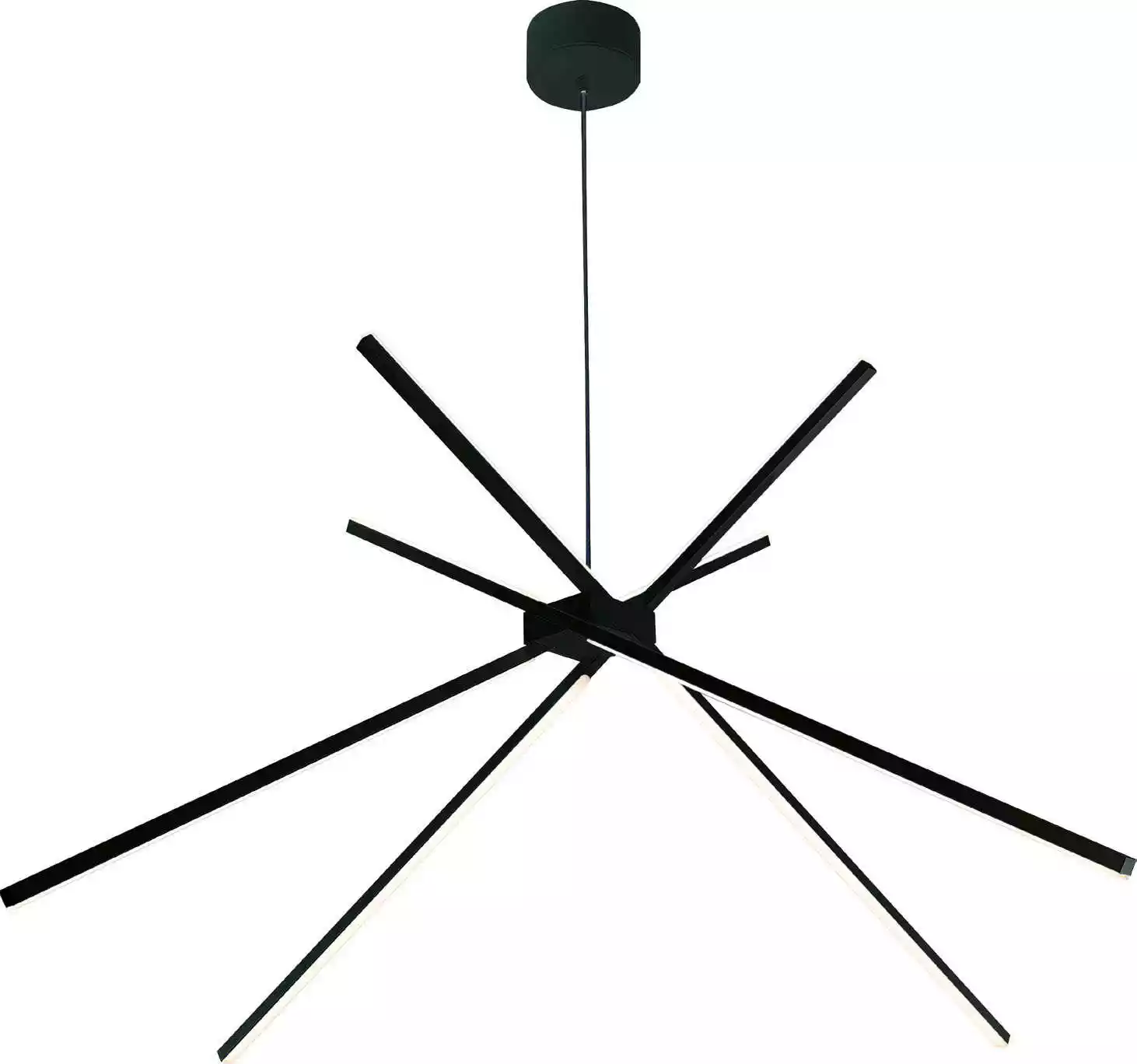 MaxLight Lampa wisząca LED Czarny SPIDER P0412