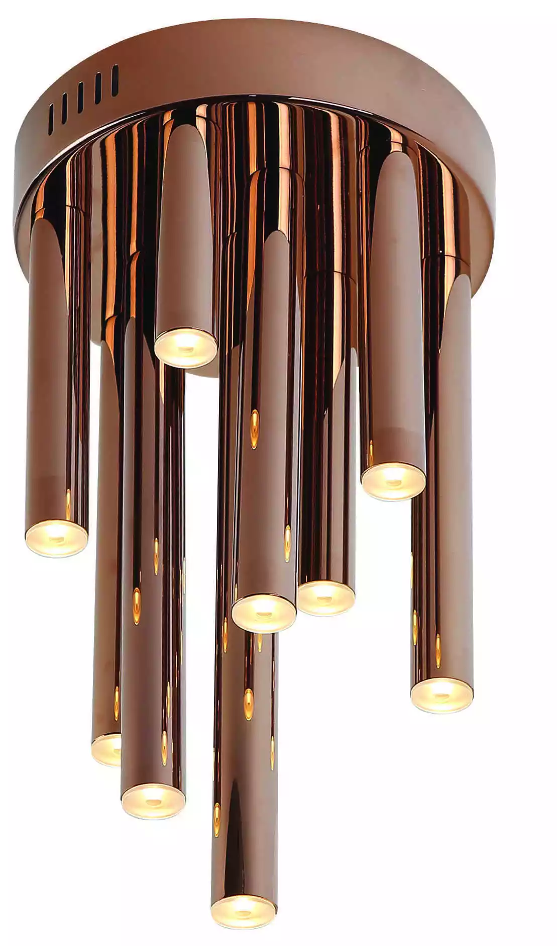 MaxLight Oprawa sufitowa designerska ORGANIC COPPER ŚCIEMNIALNY C0116D