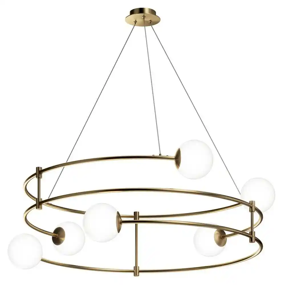 Maytoni Balance Gold VI lampa wisząca MOD317PL-06G