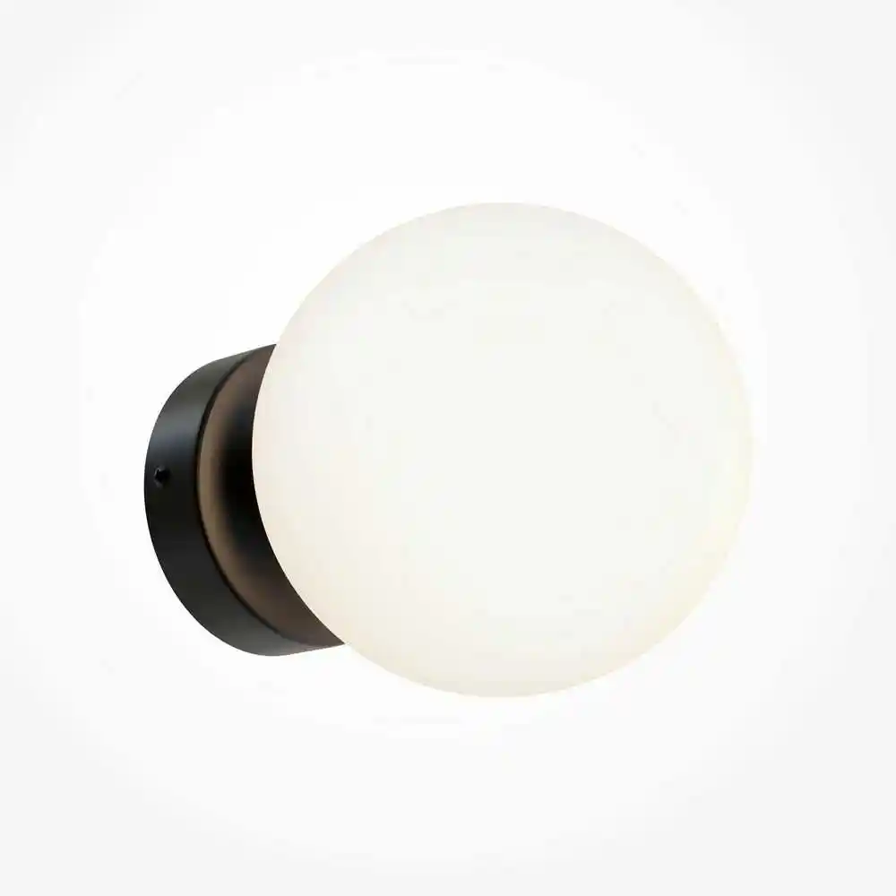 Maytoni Basic Form Black lampa na ścianę MOD321WL-01B