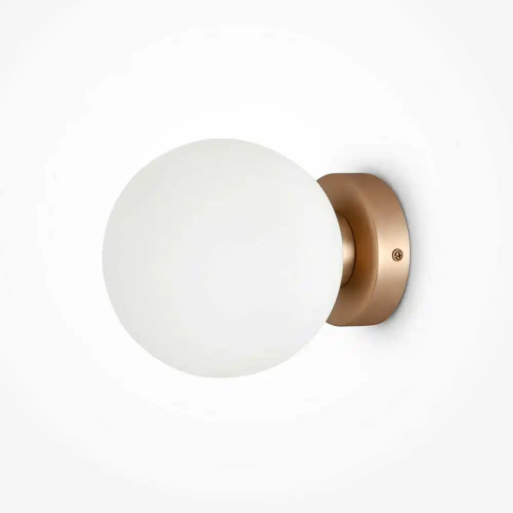 Maytoni Basic Form Gold lampa na ścianę MOD321WL-01G1