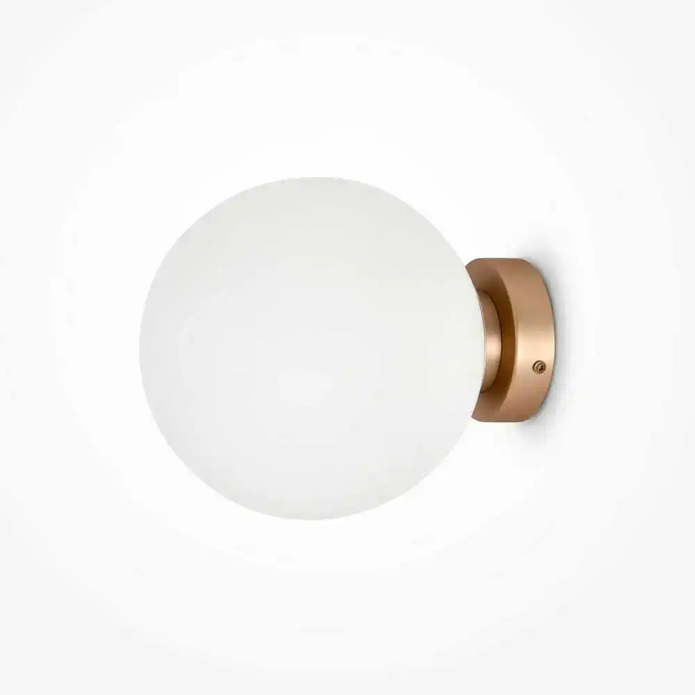 Maytoni Basic Form white oprawa lampa na ścianę MOD321WL-01G3