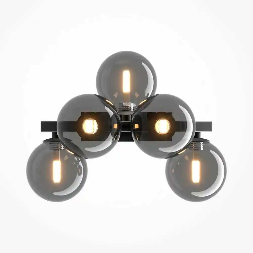 Maytoni Dallas Black lampa ścienna MOD547WL-05B