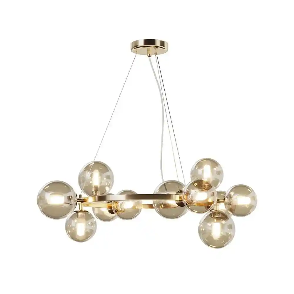 Maytoni Dallas Gold lampa wisząca MOD545PL-11G