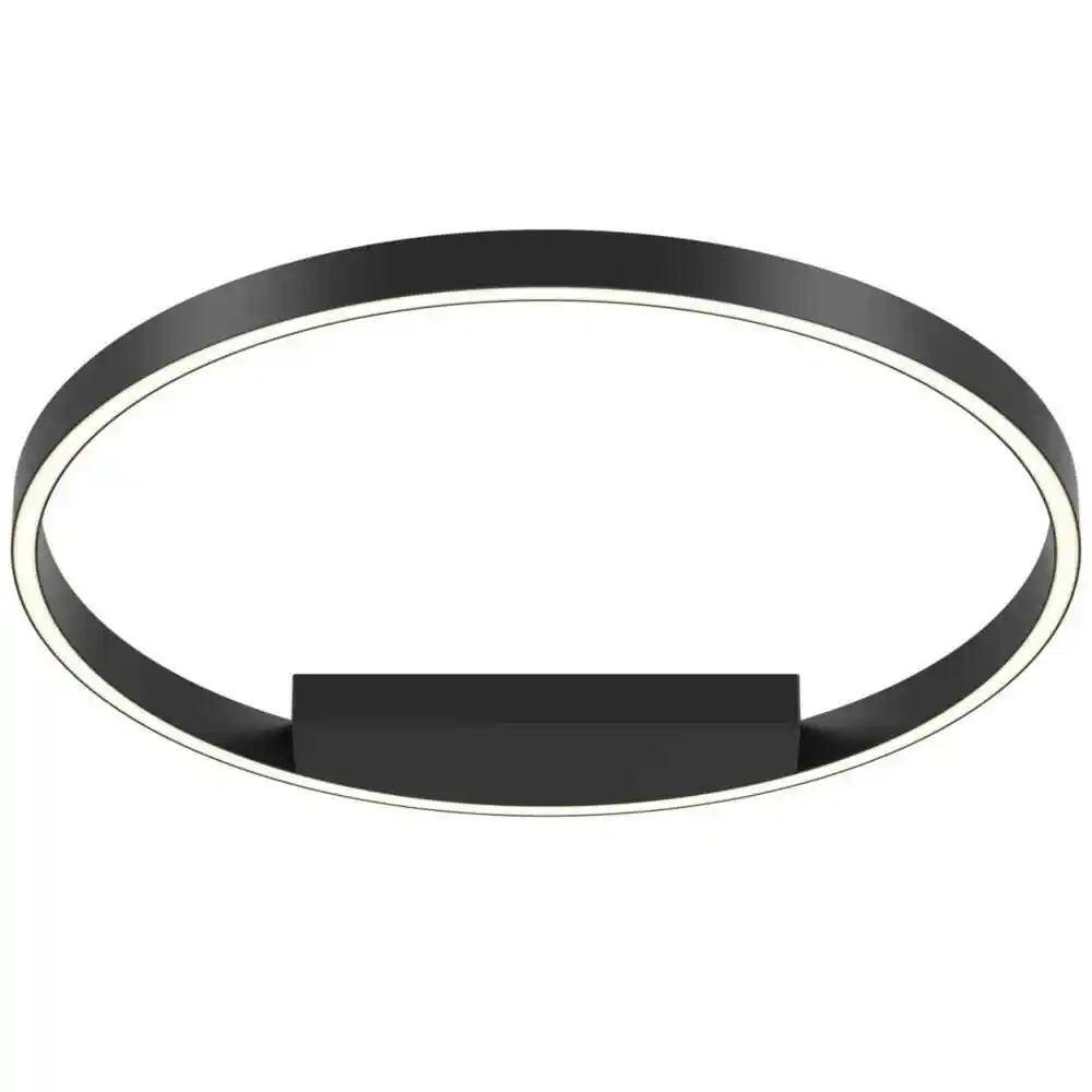 Maytoni Rim Black Ø60 plafon MOD058CL-L35B4K