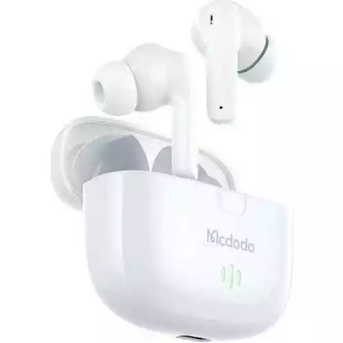 Mcdodo HP-2780 Dokanałowe Bluetooth 5.1 Biały Słuchawki bezprzewodowe