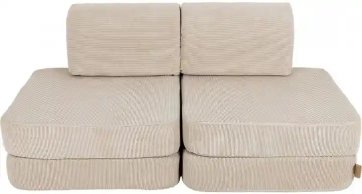 Meowbaby Pocket Sofa Basic Slimcord Ecru