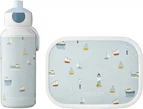 Mepal Little Dutch Lunchbox i bidon Sailors Bay