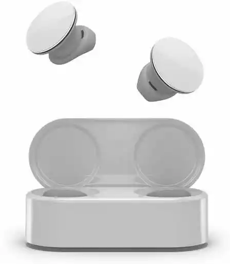 Microsoft Surface Earbuds Dokanałowe Bluetooth 5.0 Lodowa biel Słuchawki bezprzewodowe