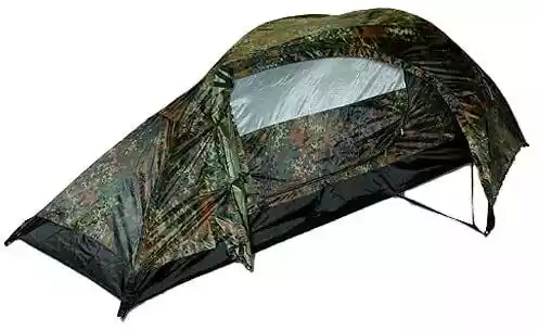 Mil-tec Namiot 1-osobowy norka Recom - Flecktarn