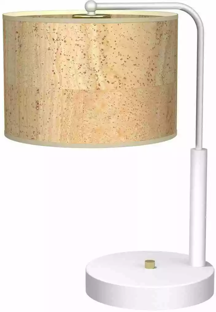 Milagro Cork lampka nocna biała MLP7524