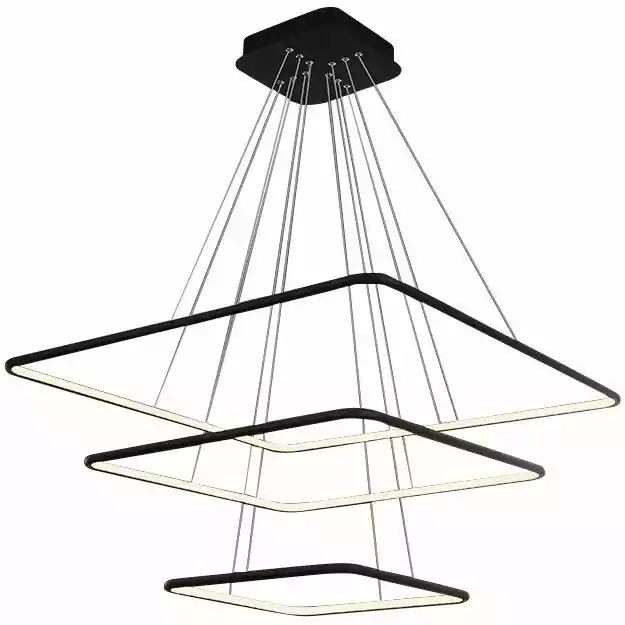 Milagro Lampa wisząca LED Nix Czarny ML519