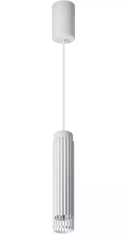 Milagro Lampa wisząca w kształcie tubki VERTICAL WHITE 1xGU10 ML0308