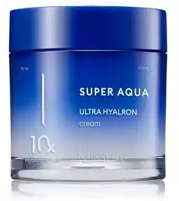 Missha Super Aqua Ultra Hyalron Cream nawilżający krem z kwasem hialuronowym 70ml