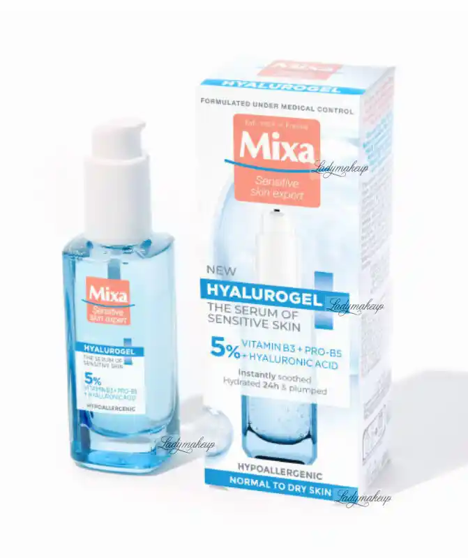 MIXA Hyalurogel Serum dla skóry wrażliwej z kwasem hialuronowym 30ml