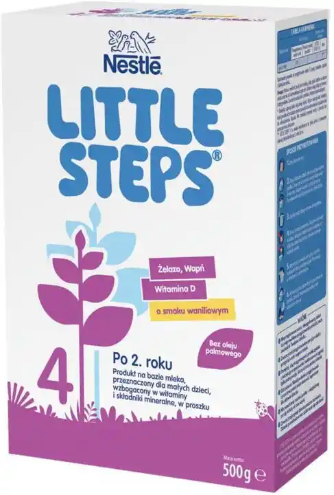 Mleko modyfikowane 4 po 2 roku życia LITTLE STEPS 500g