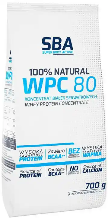 Mlekovita SBA 100 procent Natural WPC 80 700g