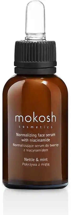 Mokosh normalizujące serum z niacynamidem pokrzywa z miętą 30ml