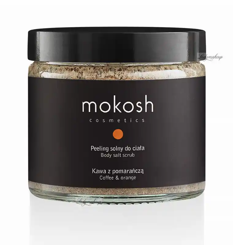 Mokosh Peeling solny do ciała Kawa z Pomarańczą - 300g