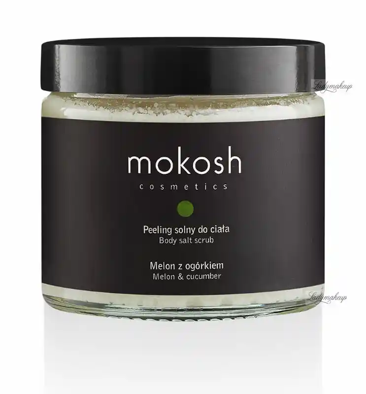 Mokosh Peeling solny do ciała Melon z Ogórkiem - 300g