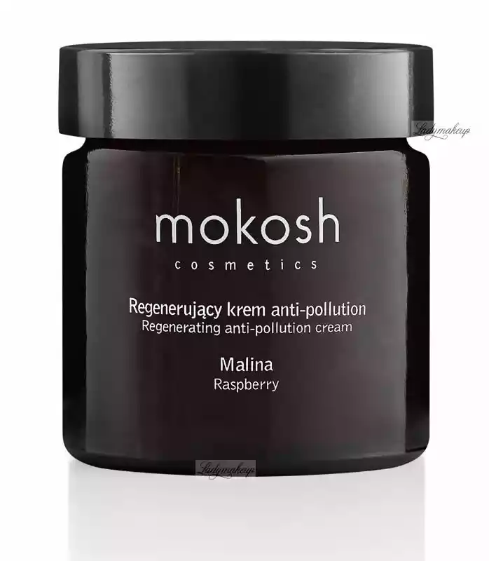 Mokosh Regenerujący krem do twarzy anti-pollution Malina 60 ml