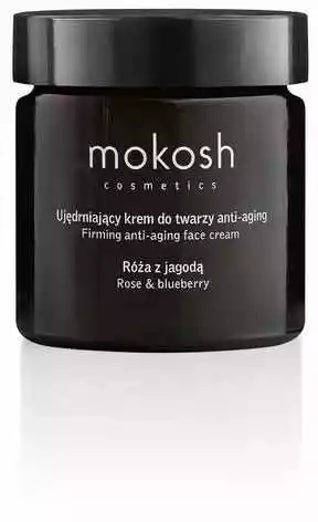 Mokosh Ujędrniający krem do twarzy anti-aging Róża z jagodą 60 ml