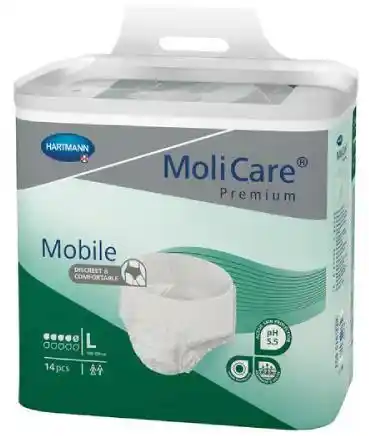 MoliCare Premium Mobile 5K L Majtki chłonne 14szt