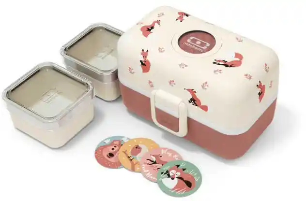 Monbento Lunchbox dziecięcy Fox Tresor