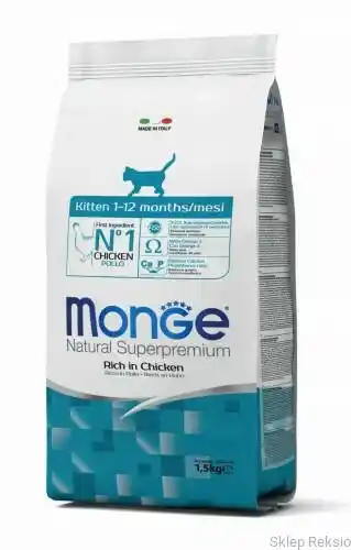 Monge Superpremium Cat Monge Super Premium Kitten - 1,5 kg karma sucha