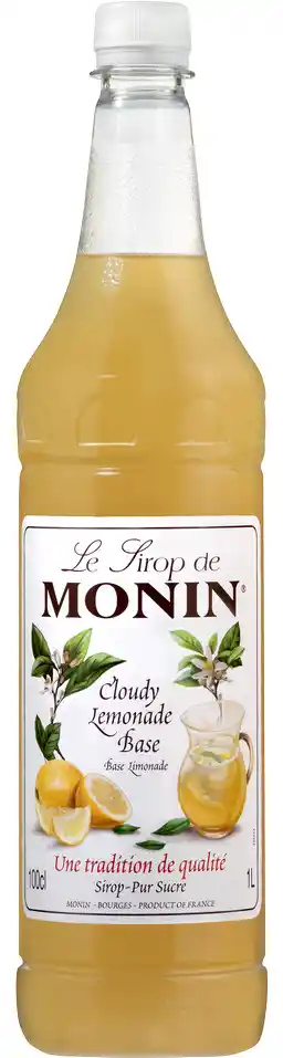 Monin syrop Cloudy Lemonade 1 l Baza lemoniady