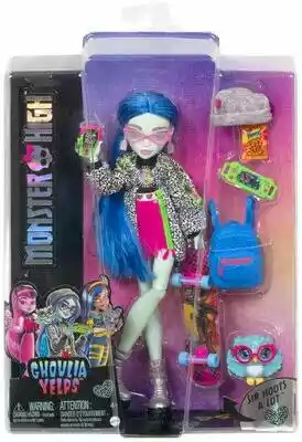 MONSTER HIGH Lalka Ghoulia Yelps HHK58