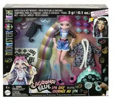 Monster High Lalka Lagoona Blue Dzień w spa HKY69