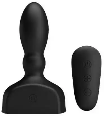 Mr. Play Inflatable Anal Plug - Wibrujący korek analny z pilotem i opcją napompowania