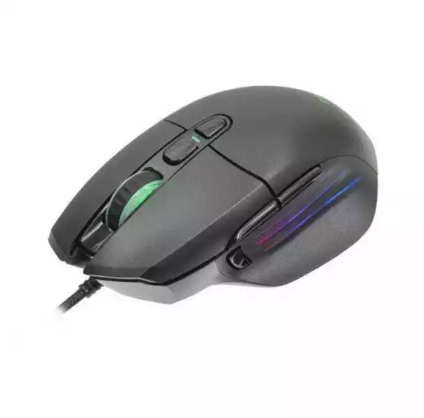 MS Mysz gamingowa przewodowa Nemesis C500 8000 DPI RGB LED czarna