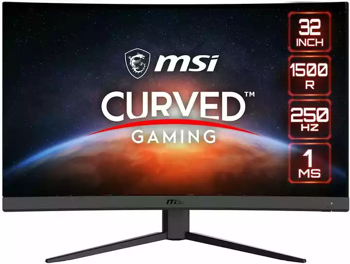 MSI G32C4X 32 cale Full HD VA 250Hz 1ms Zakrzywiony Gamingowy monitor LED