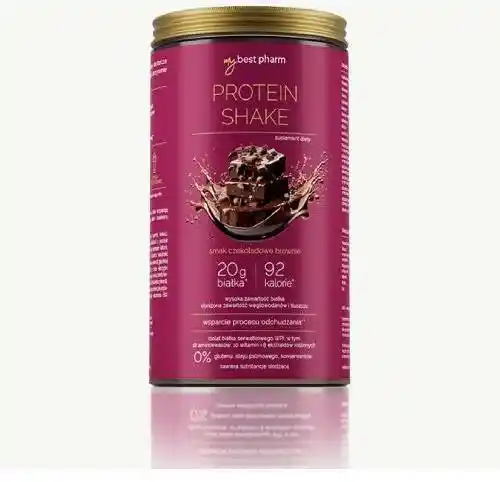 My Best Pharm MyBest Protein Shake shake proteinowy Czekoladowe Brownie 450g