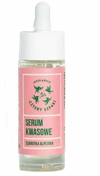 Mydlarnia Cztery Szpaki Serum kwasowe Szarotka Alpejska 30ml