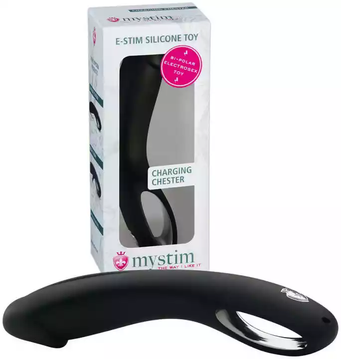 Mystim Charging Chester - silikonowe dildo