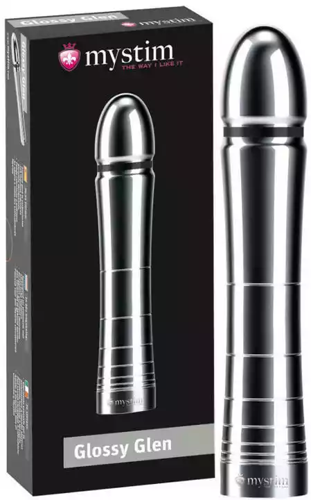 Mystim Glossy Glen - dildo elektryczne